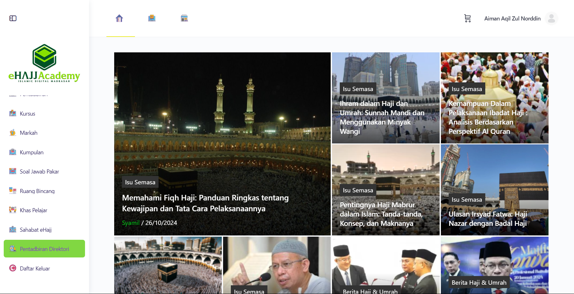 Ke Pentadbiran Direktori Ke Pentadbiran Direktori